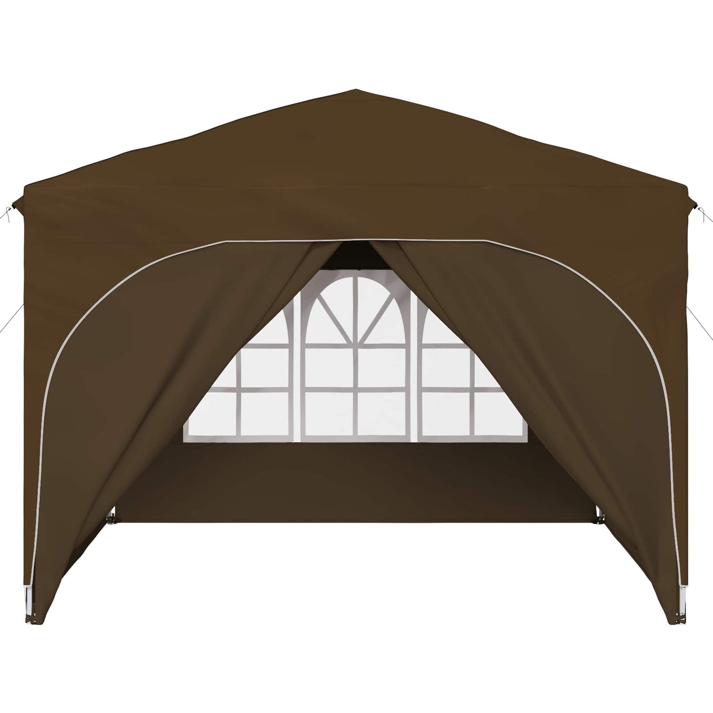 Pop-up Party Tent 290 x 290 x 245 cm Taupe