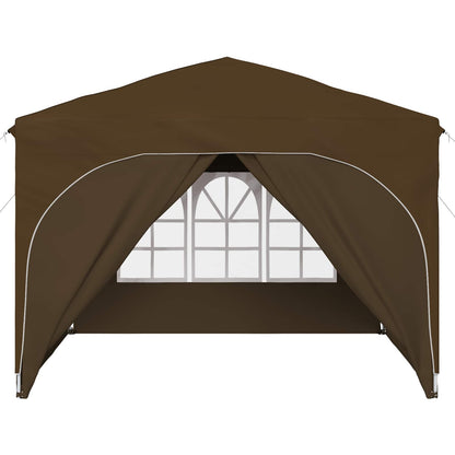 Pop-up Party Tent 290 x 290 x 245 cm Taupe