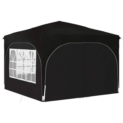 Pop-up Party Tent 290 x 290 x 245 cm Black
