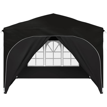 Pop-up Party Tent 290 x 290 x 245 cm Black
