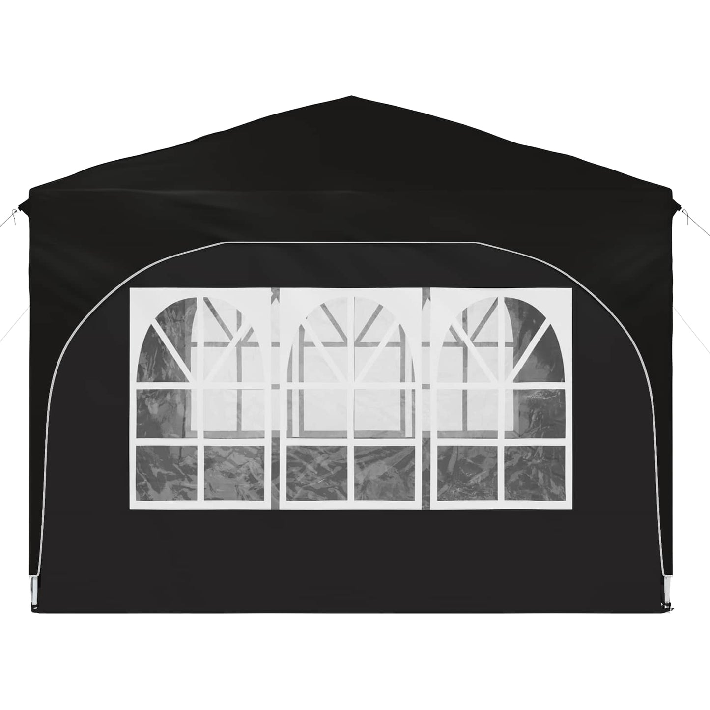 Pop-up Party Tent 290 x 290 x 245 cm Black