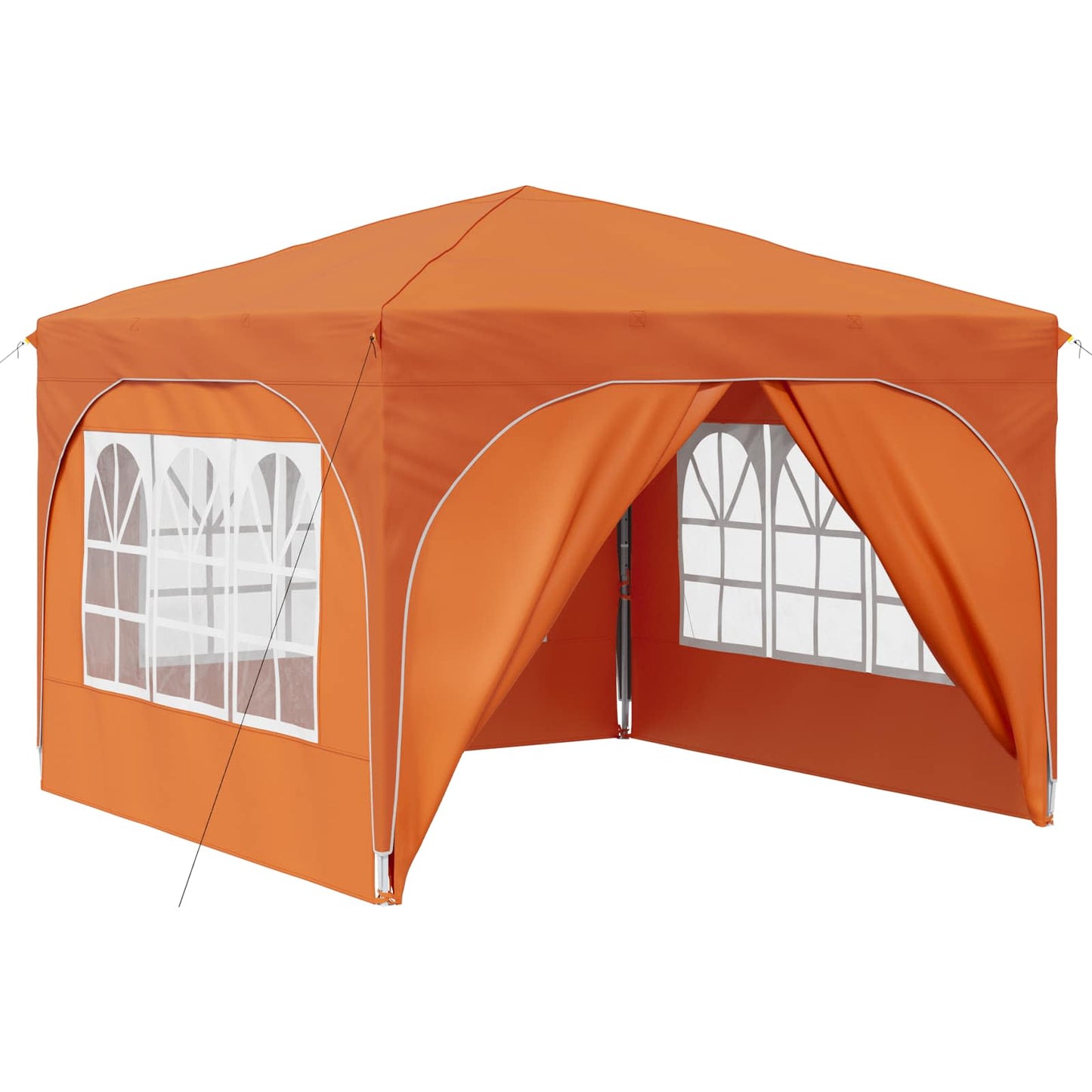 Pop-up Party Tent 290 x 290 x 245 cm Orange