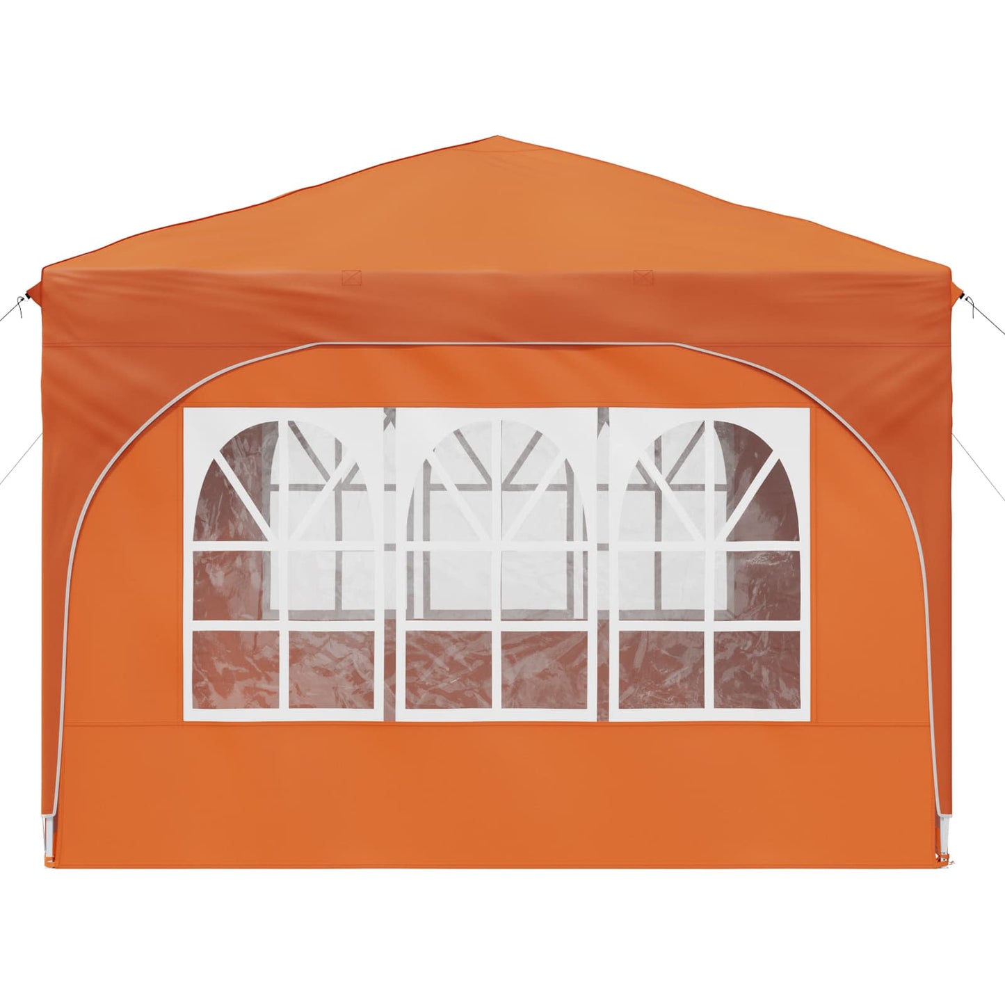 Pop-up Party Tent 290 x 290 x 245 cm Orange