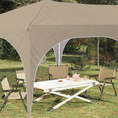 Pop-up Party Tent 575 x 288 x 245 cm Cream Oxford Fabric