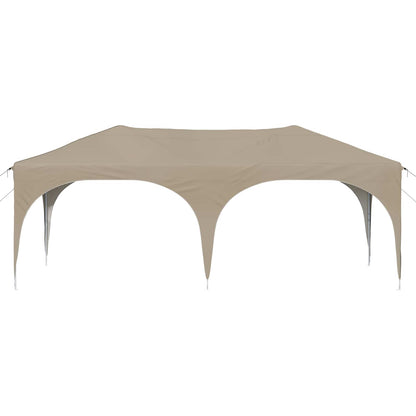 Pop-up Party Tent 575 x 288 x 245 cm Cream Oxford Fabric