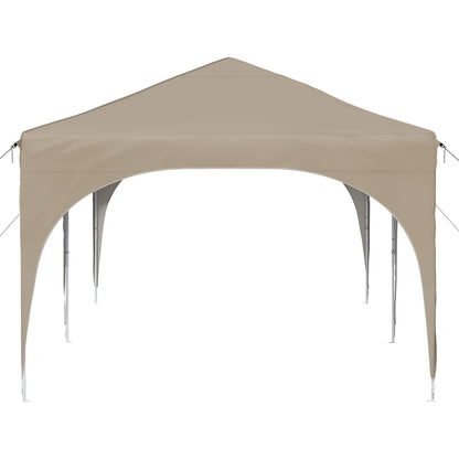 Pop-up Party Tent 575 x 288 x 245 cm Cream Oxford Fabric