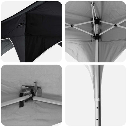 Pop-up Party Tent Anthracite 575 x 288 x 245 cm Oxford Fabric