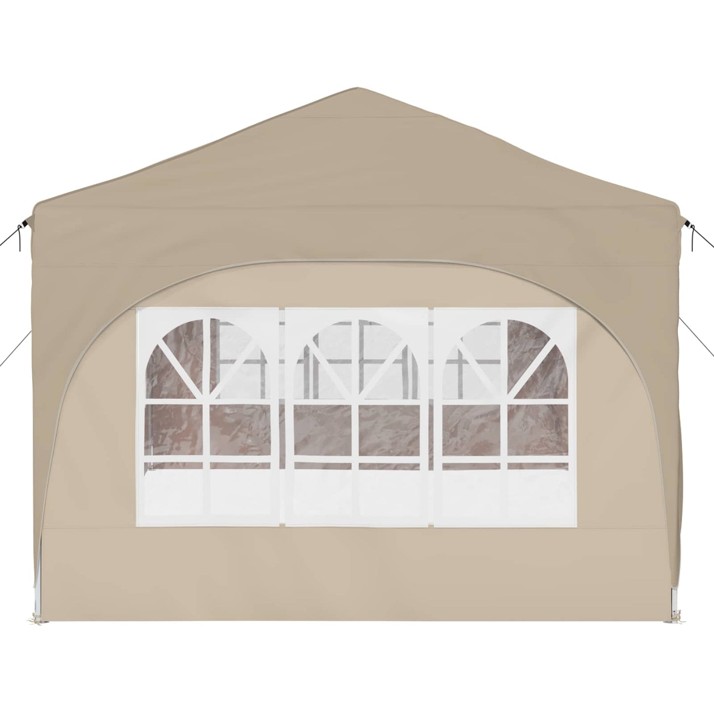 Pop-up Party Tent 575 x 288 x 245 cm Cream Oxford Fabric