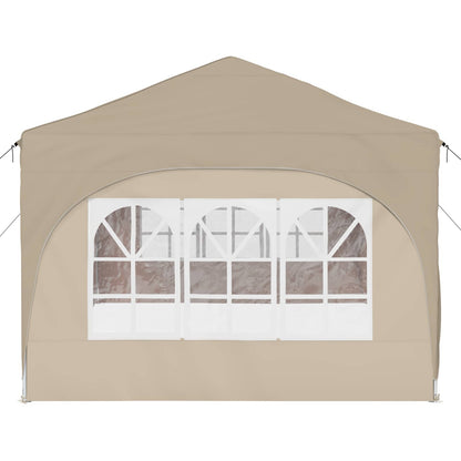 Pop-up Party Tent 575 x 288 x 245 cm Cream Oxford Fabric