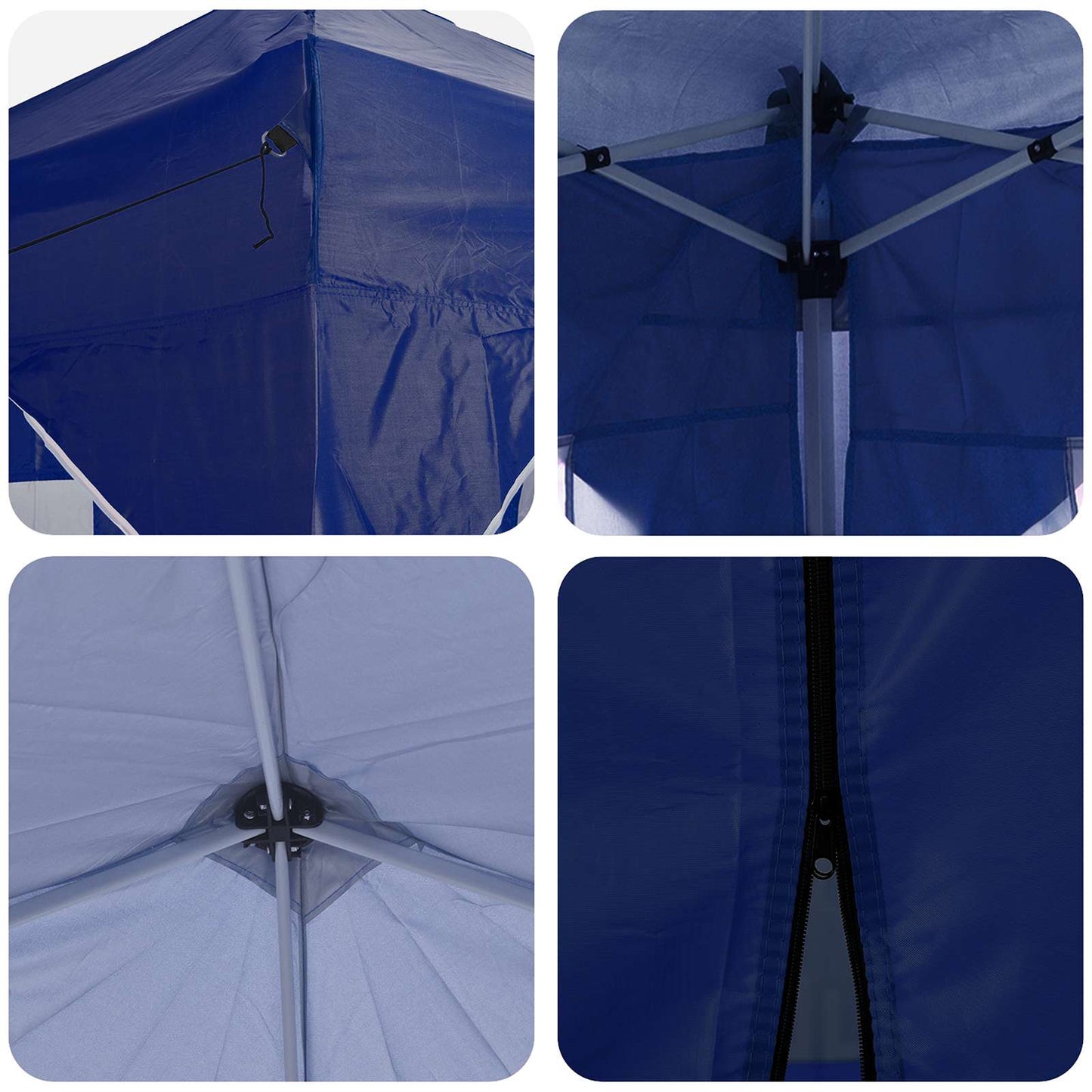 Pop-up Party Tent 575 x 288 x 245 cm Blue Oxford Fabric