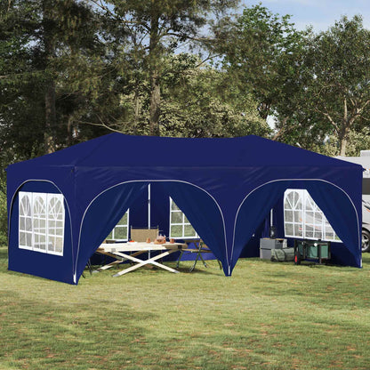 Pop-up Party Tent 575 x 288 x 245 cm Blue Oxford Fabric