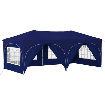 Pop-up Party Tent 575 x 288 x 245 cm Blue Oxford Fabric