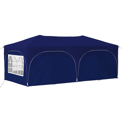 Pop-up Party Tent 575 x 288 x 245 cm Blue Oxford Fabric