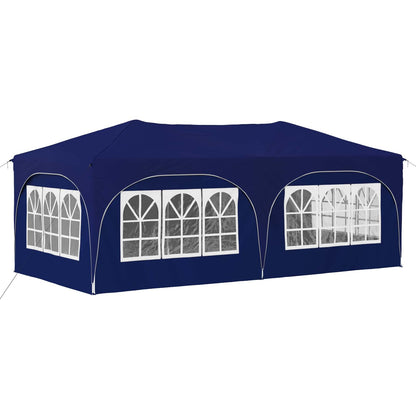 Pop-up Party Tent 575 x 288 x 245 cm Blue Oxford Fabric