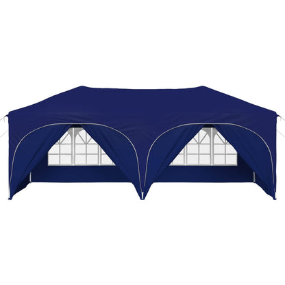 Pop-up Party Tent 575 x 288 x 245 cm Blue Oxford Fabric