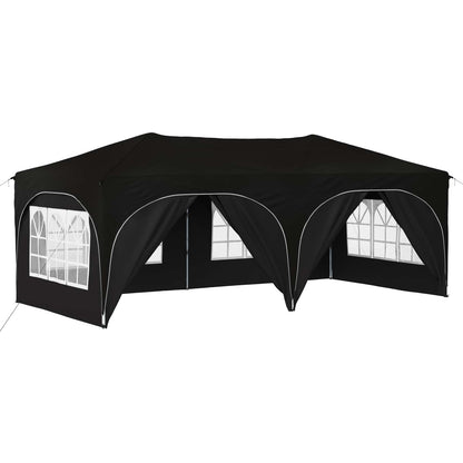 Pop-up Party Tent 575 x 288 x 245 cm Black Oxford Fabric