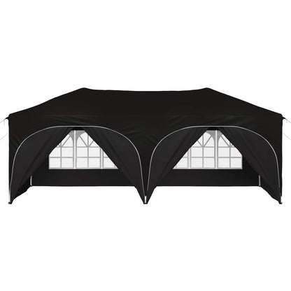 Pop-up Party Tent 575 x 288 x 245 cm Black Oxford Fabric