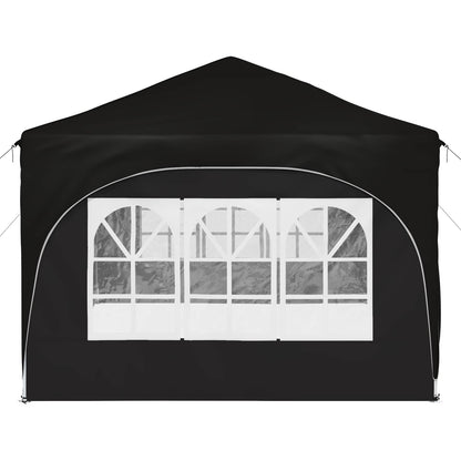 Pop-up Party Tent 575 x 288 x 245 cm Black Oxford Fabric