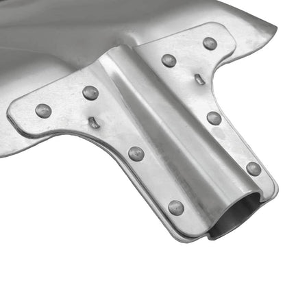 Shovel Head Silver 43 x 32.5 cm Aluminum