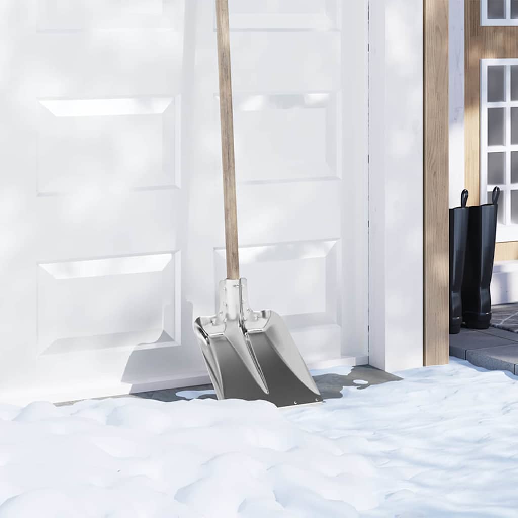 Shovel Head Silver 43 x 32.5 cm Aluminum