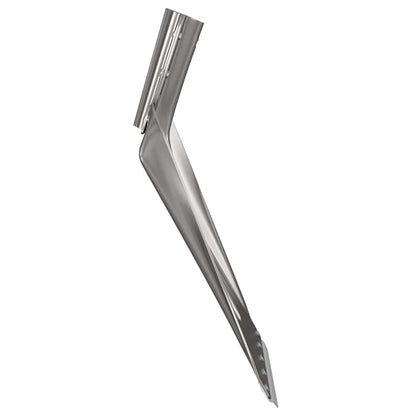 Shovel Head Silver 43 x 32.5 cm Aluminum