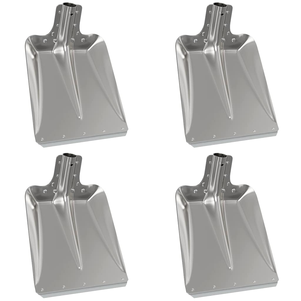 Shovel Head 4 pcs Silver 43 x 32.5 cm Aluminum