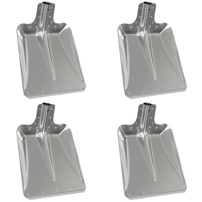 Shovel Head 4 pcs Silver 43 x 32.5 cm Aluminum