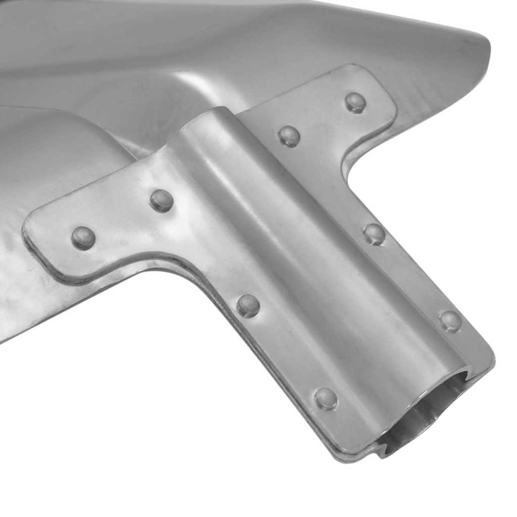 Shovel Head Silver 45 x 38 cm Aluminum