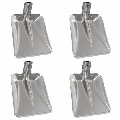 Shovel Head 4 pcs Silver 45 x 38 cm Aluminum
