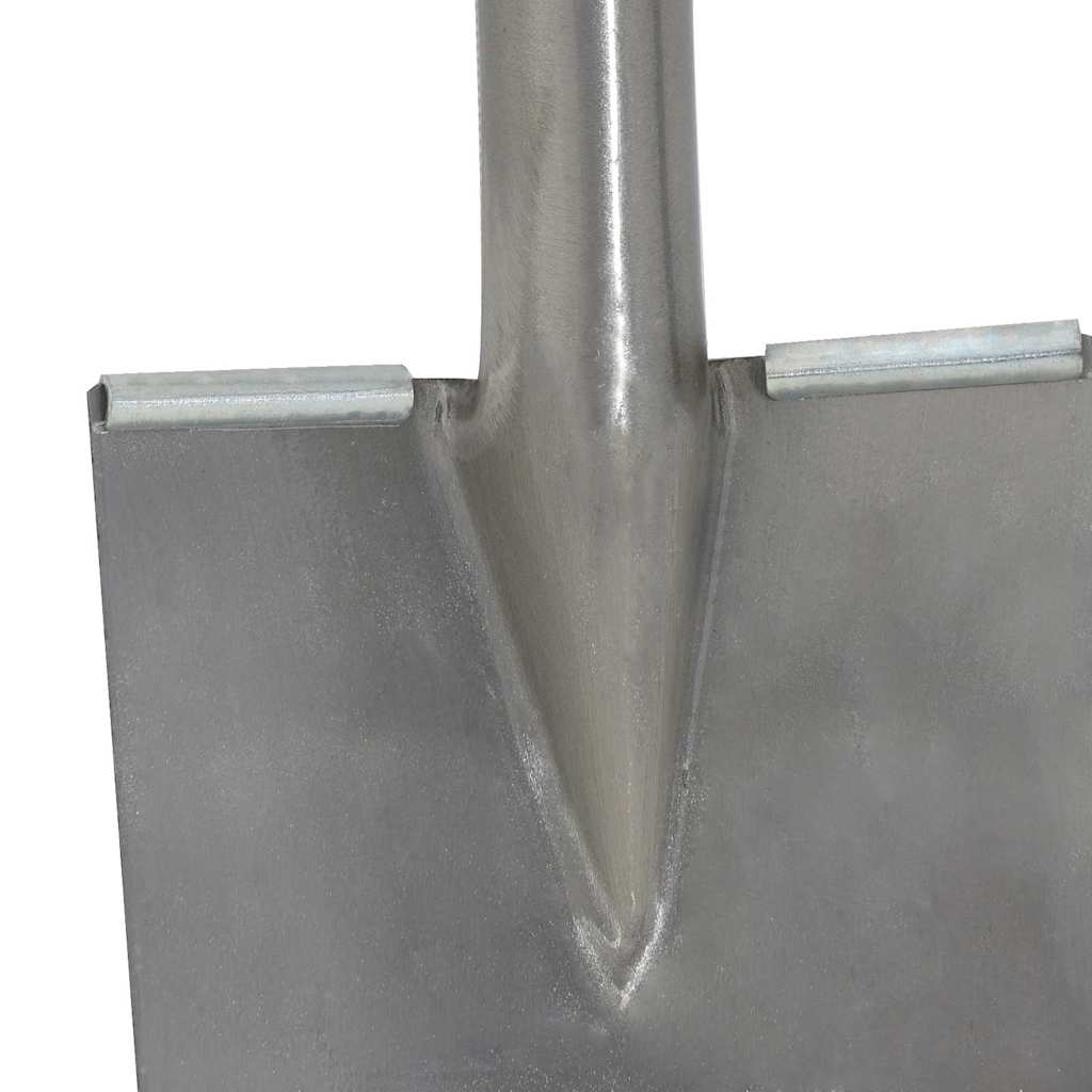 Shovel Head Silver 43 x 17 cm Powder-Coated Steel
