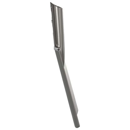 Shovel Head Silver 43 x 17 cm Powder-Coated Steel