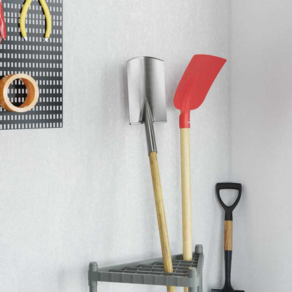 Shovel Head 4 pcs Silver 43 x 17 cm Powder-Coated Steel