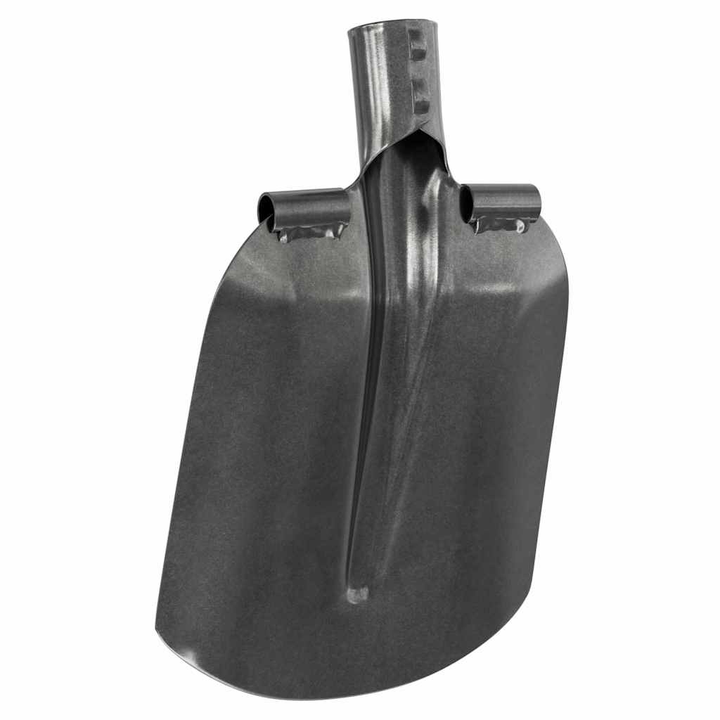 Shovel Head 4 pcs Silver 33 x 21 cm Powder-Coated Steel