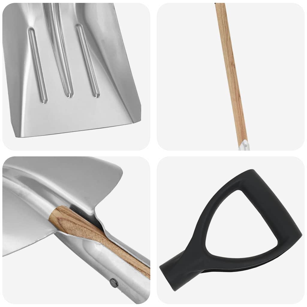 Shovel Silver 29 x 122 cm Aluminum