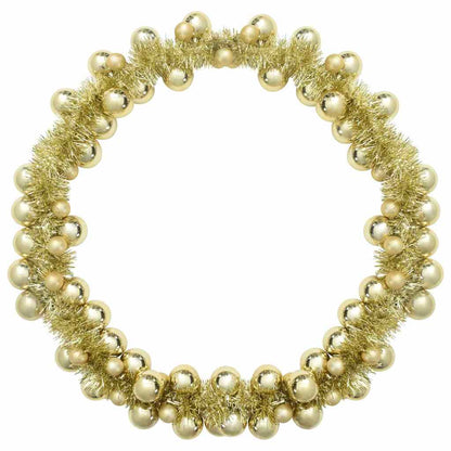 Christmas Ball Garland Gold 186 cm Polystyrene