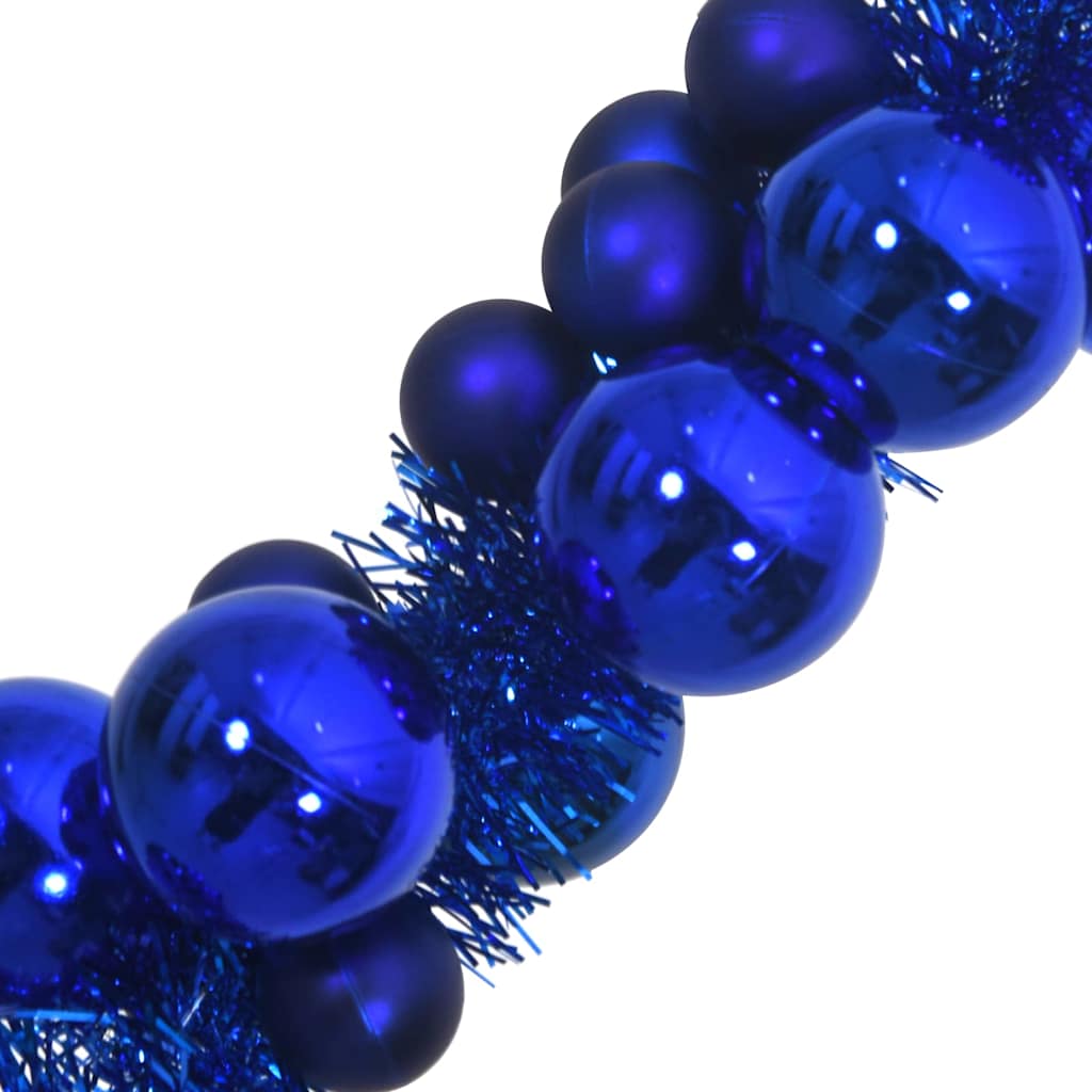 Christmas Ball Garland Blue 186 cm Polystyrene