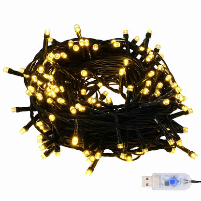 Christmas Bauble Set with 300 LEDs 120 pcs Black Plastic