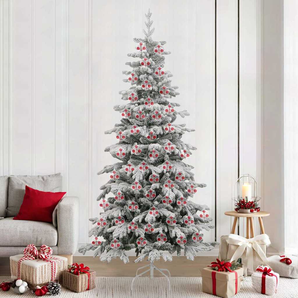 Christmas Bauble Set 100 pcs Transparent Ø 10 cm Plastic