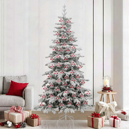 Christmas Bauble Set 100 pcs Transparent Ø 10 cm Plastic