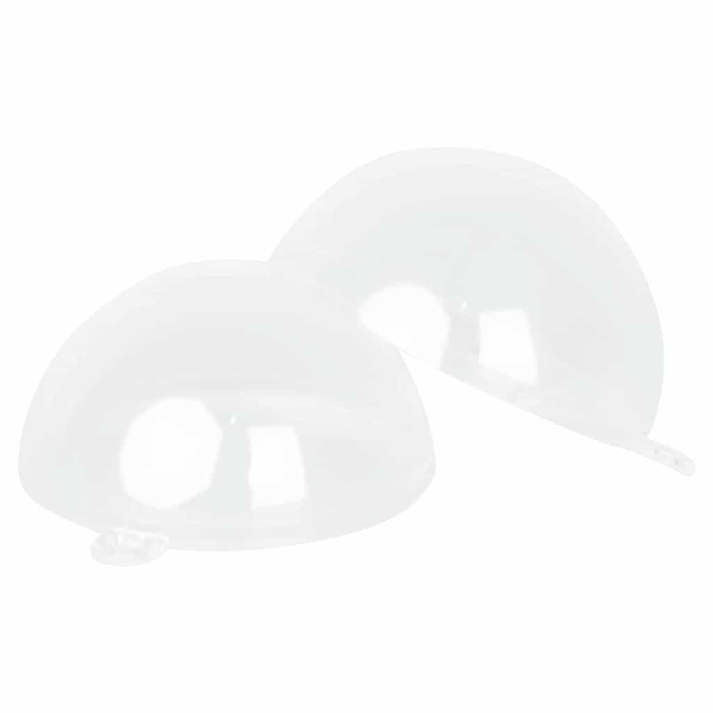 Christmas Bauble Set 100 pcs Transparent Ø 10 cm Plastic