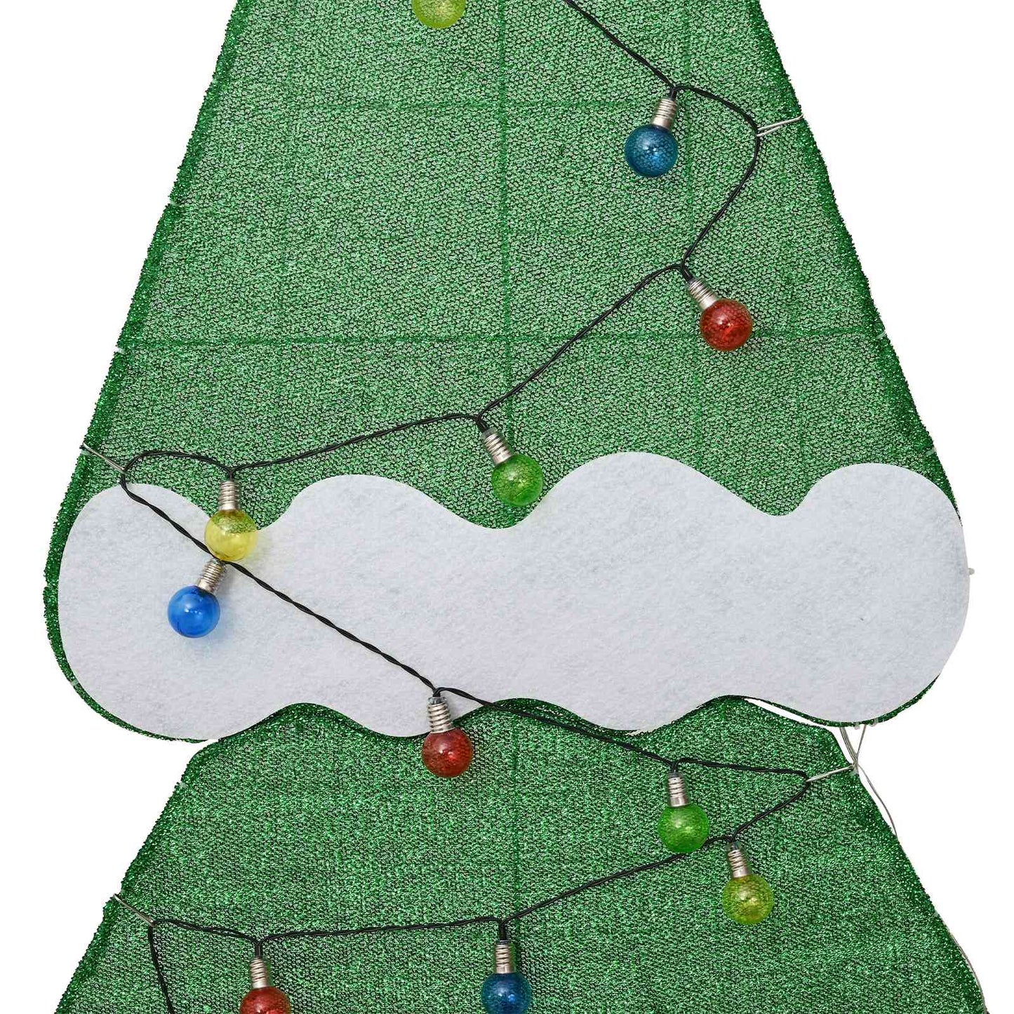 Lighted Christmas Tree with 3 Gift Boxes 2D Warm White 150 cm