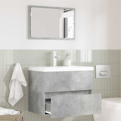 Bathroom Furniture Set Concrete Grey 60 x 38.3 x 45 cm