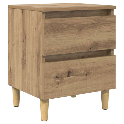 Bed Cabinet Artisan Oak 40 x 35 x 50 cm Engineered Wood