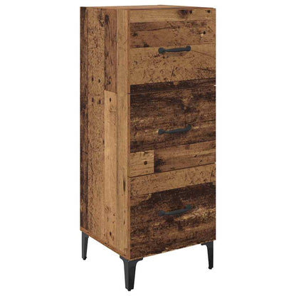 Sideboard Old Wood 34.5 x 34 x 90 cm Engineered Wood
