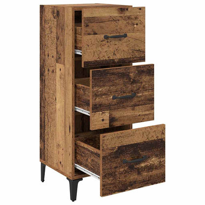 Sideboard Old Wood 34.5 x 34 x 90 cm Engineered Wood