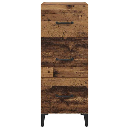 Sideboard Old Wood 34.5 x 34 x 90 cm Engineered Wood