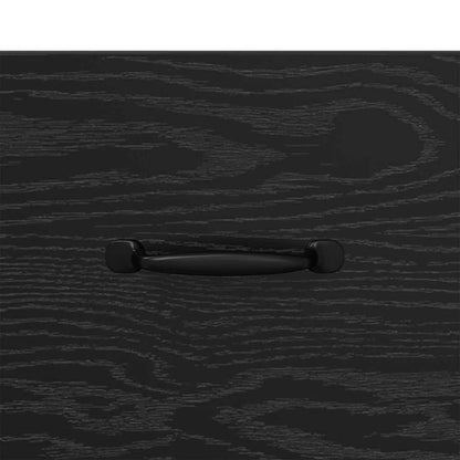 Sideboard Black Oak 34.5 x 34 x 90 cm Engineered Wood