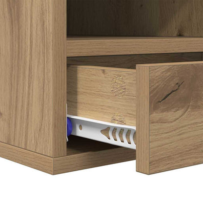 Printer Stand Artisan Oak 40 x 32 x 24 cm Engineered Wood