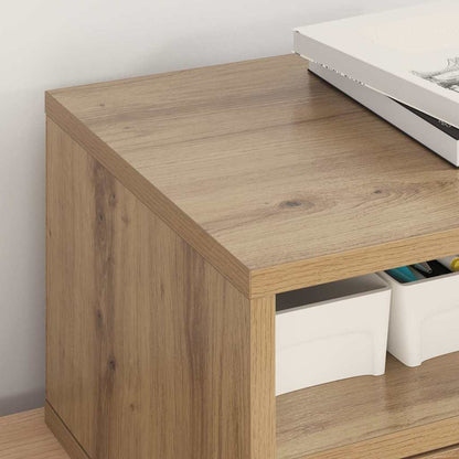 Printer Stand Artisan Oak 40 x 32 x 24 cm Engineered Wood
