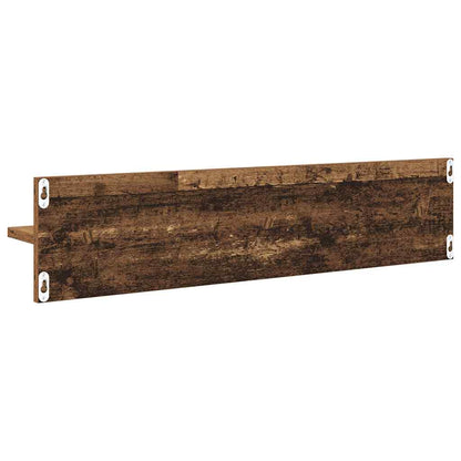 Wall Shelves 4 pcs Old Wood 80 x 11.5 x 18 cm Engineered Wood